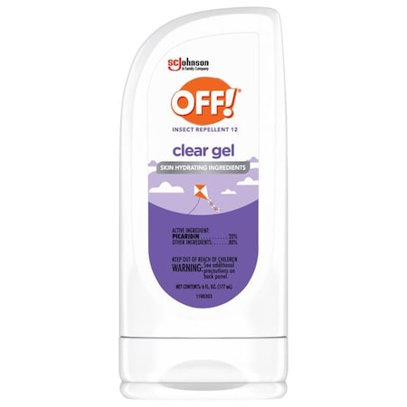 Off OFF! Clean Feel Insect Repellent Gel For Mosquitoes/Ticks 6 oz 04720